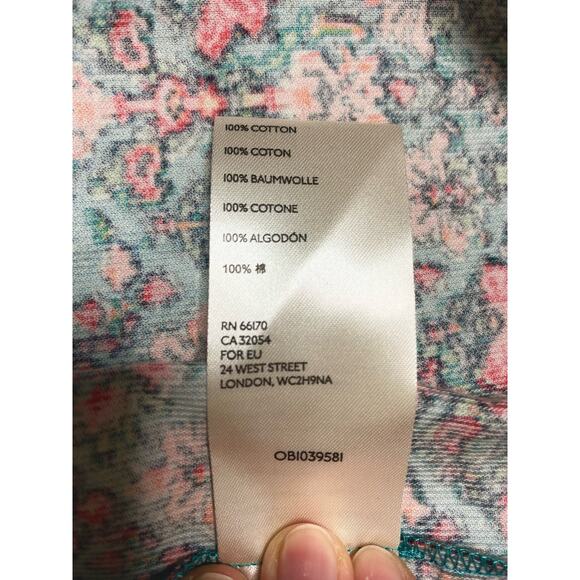 FREE PEOPLE "Ashley" Cordorouy Babydoll Puff Sleeve Maxi Dress US SMALL - Picture 16 of 16